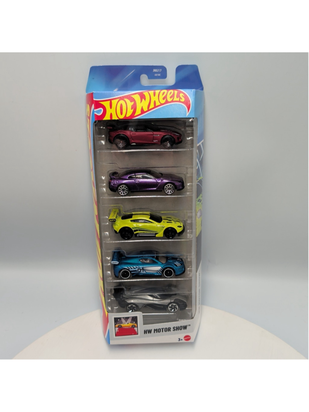 Hot Wheels 2026 HW Motor Show Newest 5 pack Aston Martin Vantage GT3/Nissan GTR